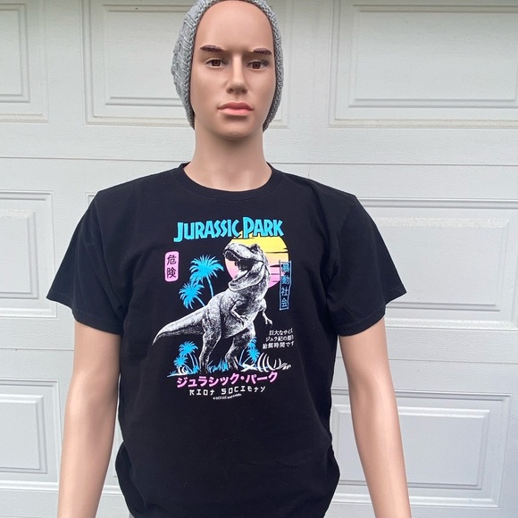 Riot Society Vintage Jurassic Park Graphic T-Shirt, UNISEX - Picture 3 of 5